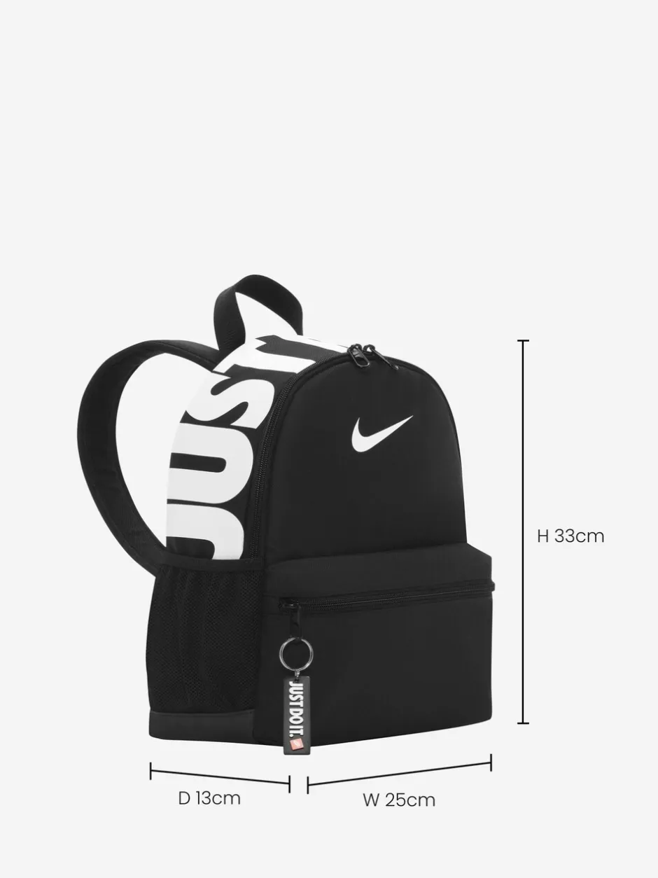 Tassen|Nike - Brasilia JDI minirugzak voor kinderen Zwart/wit