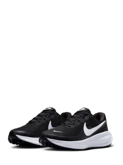Sneakers|Sportkleding|Nike Zwart/wit - Revolution 8 hardloopschoenen