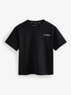 T-Shirts|Tops*smALLSAINTS Zwart/wit - Boys Logo Crew Relaxed T-Shirts 3 Pack