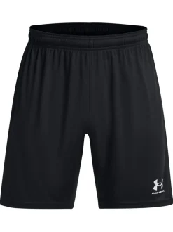 Shorts|Under Armour - Challenger gebreide short Zwart/wit