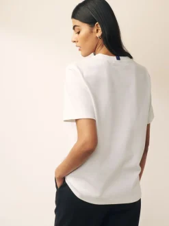 Tops En T-Shirts*Next - Verpakking van 2 dikke T-shirts met korte mouwen Zwart/wit