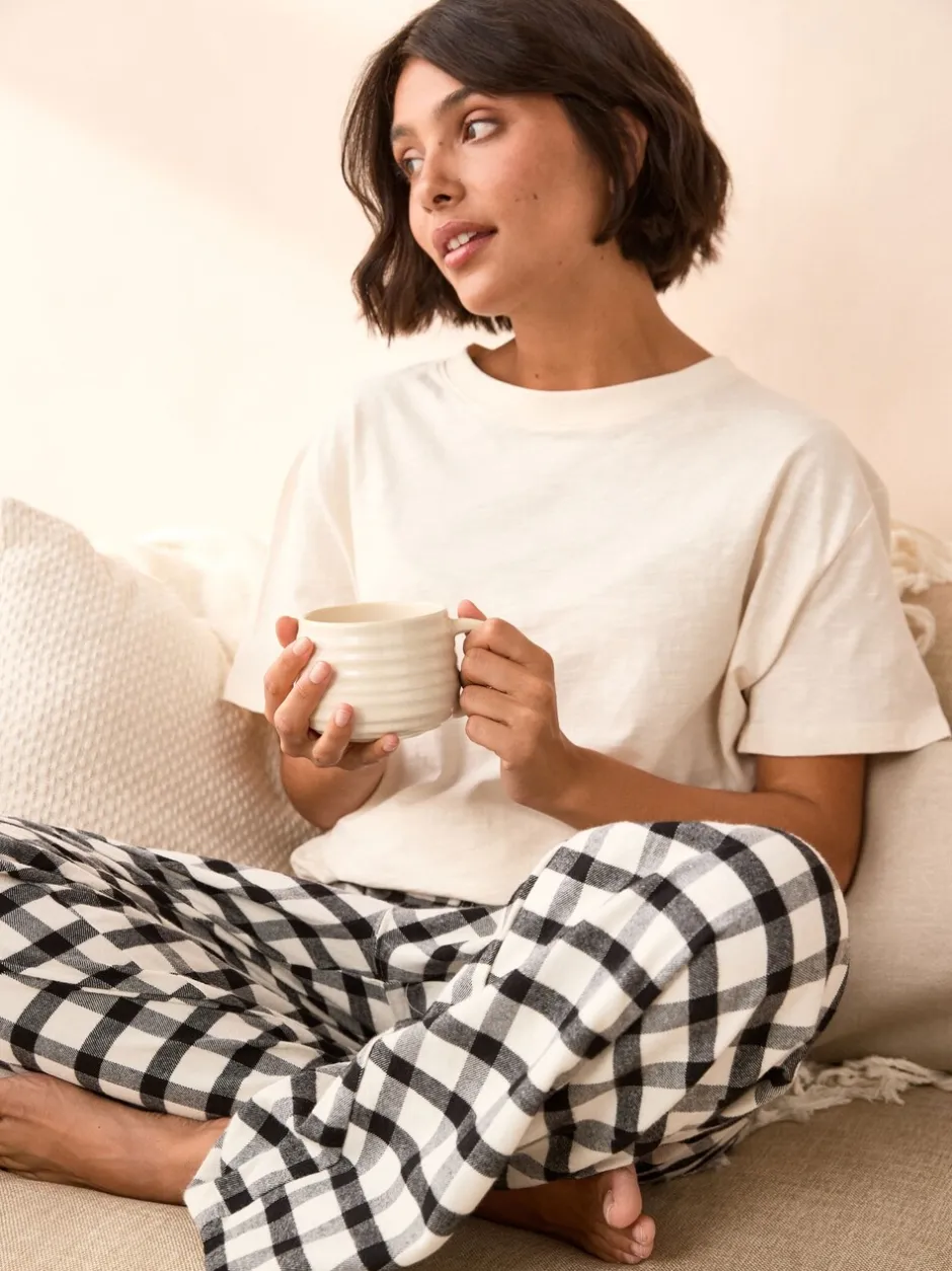 Pyjama's|Alle Nacht- En Loungekleding|Next Zwart/wit - Verpakking van 2 pyjama's met korte mouwen van 100% katoen