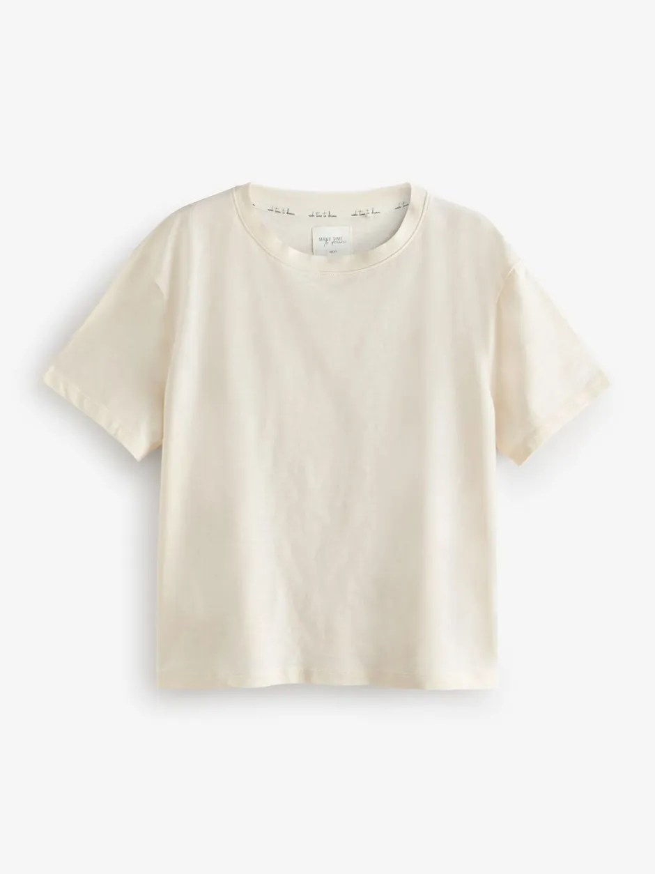 Pyjama's|Alle Nacht- En Loungekleding|Next Zwart/wit - Verpakking van 2 pyjama's met korte mouwen van 100% katoen