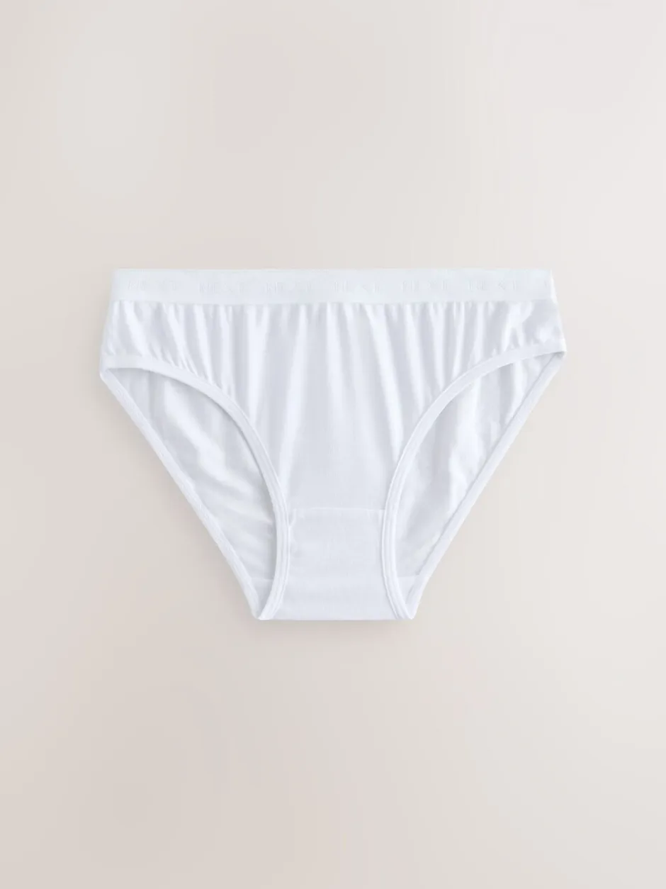 Alle Ondergoed|Next - Verpakking van 10 bikinibroekjes (5-16 jr) Zwart/wit