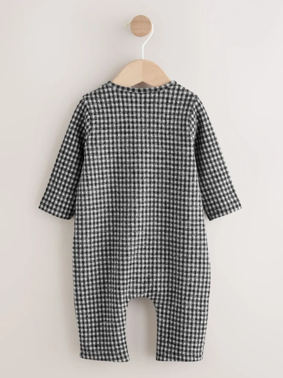 Sets En Combisets|Rompertjes En Tuinbroeken*Next - Babyrompertje (0 mnd-2 jr) Zwart-wit geruit