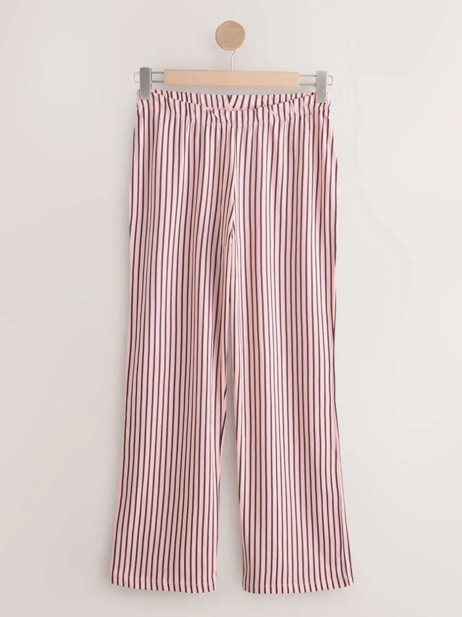 Pyjama's|Loungewear*Next - Short Sleeve Pyjamas 2 Pack Zwart/wit gestreept