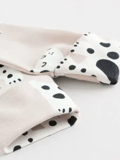 Multipacks|Babypakjes En Babypyjama's*Next Zwart-wit met hond - Verpakking van 3 babypyjama's met tweewegrits (0-2jr)