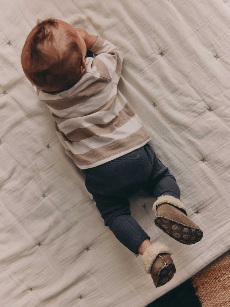 Sets En Outfits|Next Zwart-wit met slogan - Babyset van top en Leggings 2 -delig (0mnd-3jr)