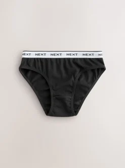 Alle Ondergoed|Next - Verpakking van 7 bikinibroekjes (5-16 jr) Zwart/wit/grijs