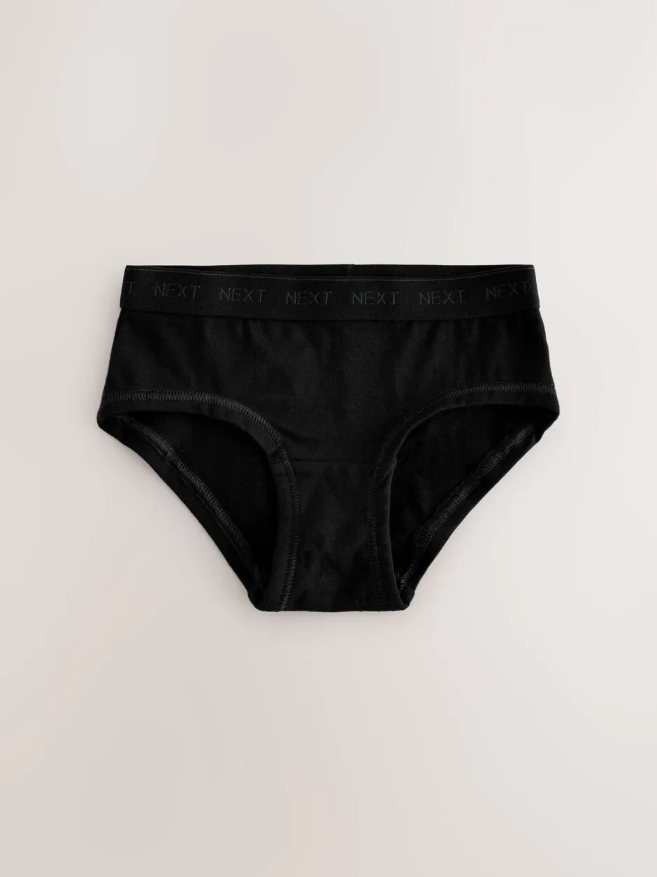 Alle Ondergoed*Next - Verpakking van 7 hipsters (2 - 16 jr) Zwart/wit/grijs
