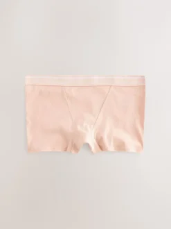 Onderbroeken|Next - 4 Katoenen slipjes met logotailleband Zwart/wit/nude