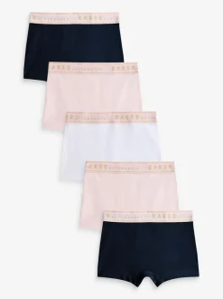 Alle Ondergoed|Baker by Ted Baker - boxershorts 5 stuks Zwart/wit/nude