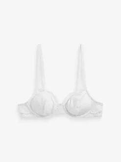 Beha's|Next Zwart/wit/pastelroze huidskleur - Katoenmix ultiem comfort beha's verpakking van 3