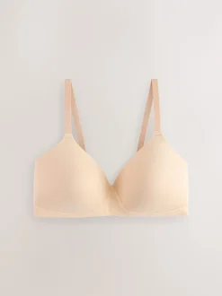 Beha's|Next Zwart/wit/pastelroze huidskleur - DD+ ultiem comfort beha's van katoenmix verpakking van 3