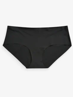 Onderbroeken|Next - Geen zichtbare onderbroeklijn comfortabele slips verpakking van 3 Zwart/wit/praline huidskleur
